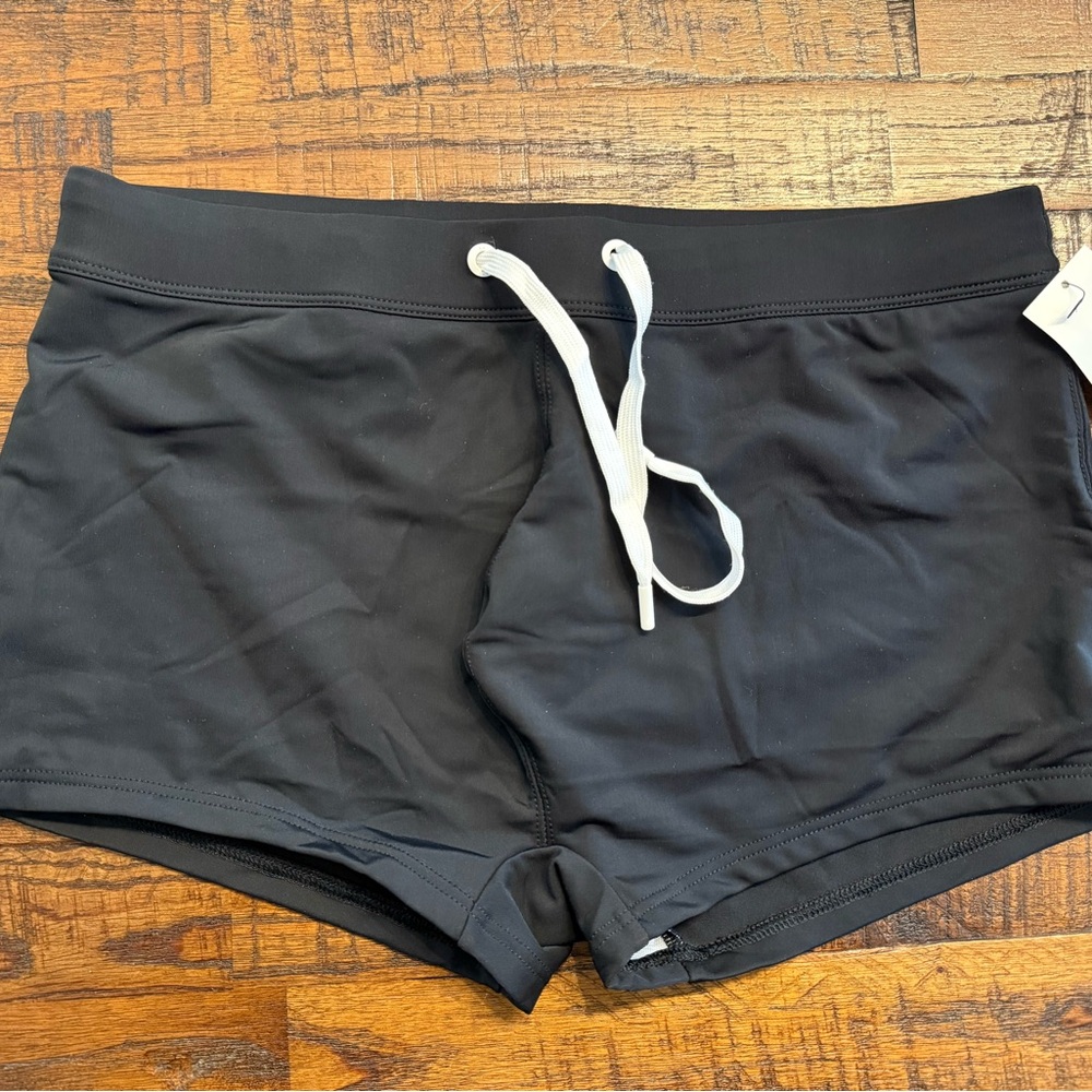 2xist Black Cabo Swim Trunk